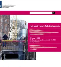 Veel valgevaar gezien bij controle 200 bouwplaatsen