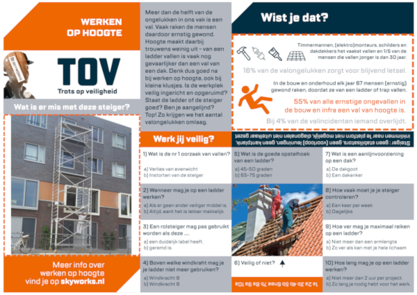 Afbeelding Quiz - Veilig werken op hoogte