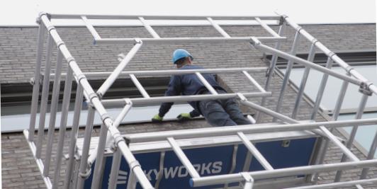 Afbeelding Veilig gebruik rolsteigers blijft punt van aandacht