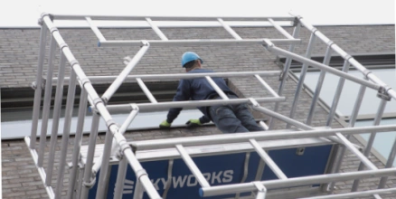 Afbeelding Veilig gebruik rolsteigers blijft punt van aandacht