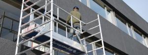 Nieuwe opbouwmethode rolsteigers