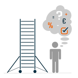 Afbeelding Wat is slim? Een rolsteiger huren of toch kopen?