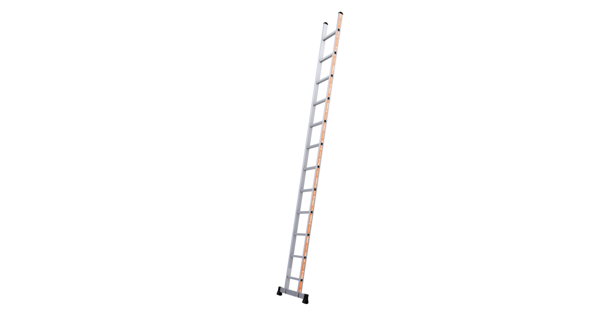 Ladder kopen? Enkele ladders met rechte bomen t/m 18 sporten Skyworks