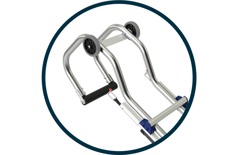 Dakladder set 6,7m
