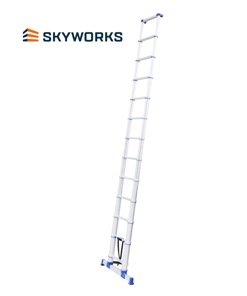 Zware vrachtwagen pensioen Met name Telescopische ladder X-Tenso II 3,8m - 13 sporten - Professionele kwaliteit