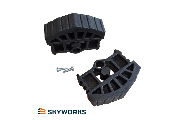 Ladderslof insteek 50mm set 2 stuks