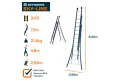 Reformladder 3x10 sporten Sky-Line