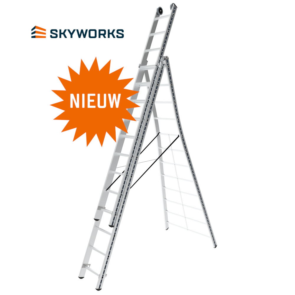 werkloosheid Nautisch mogelijkheid Reformladder 3x12 sporten Pro-Line | Skyworks B.V.