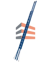 Schuifladder 2x18 sporten Premium