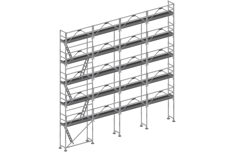 Gevelsteiger R200 110m2 werkh. 12m