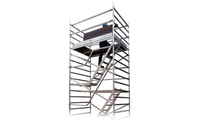 Rolsteiger Sky-Line met trap 1,35x2,50x10,20 werkh. 12 m
