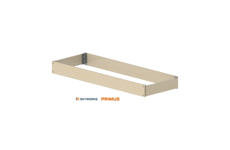 Kantplankset dubbel 250 hout Primus