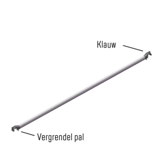 Schoor voor rolsteiger Schoor voor rolsteiger