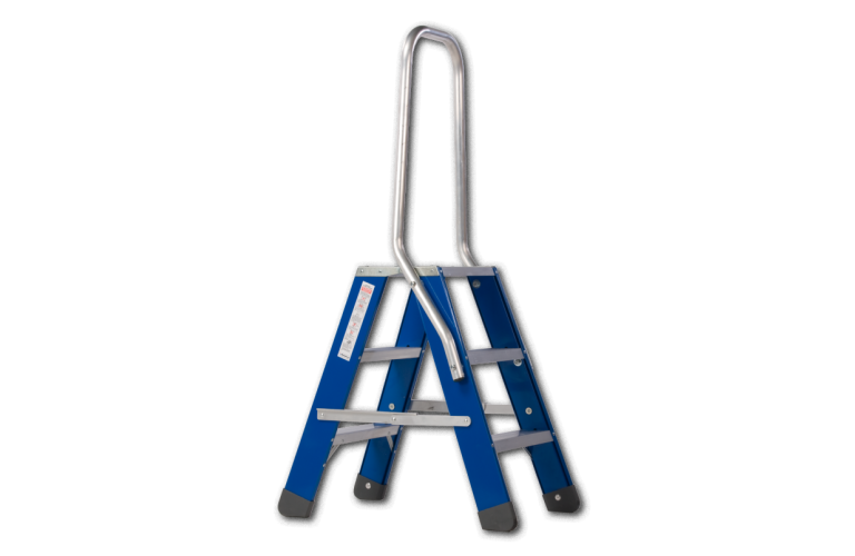 Dubbele trap 2x3 treden Premium