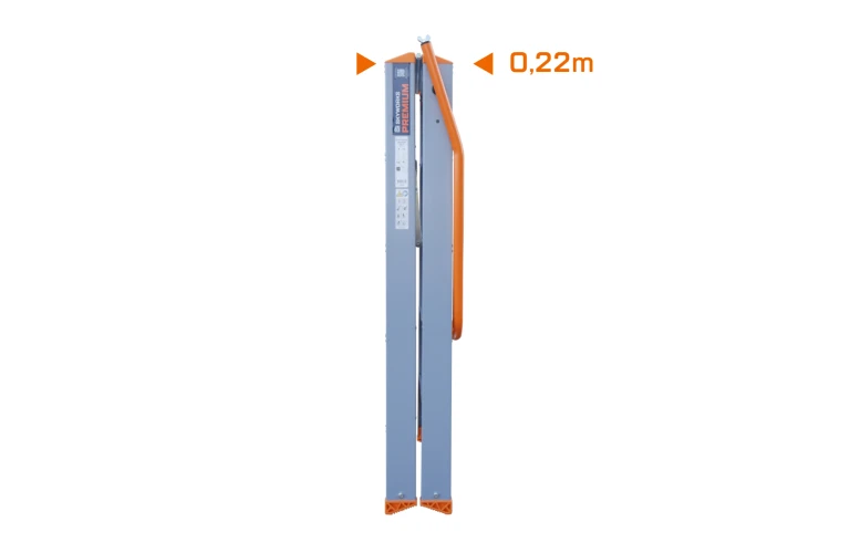 Dubbele trap 2x8 treden Premium 2