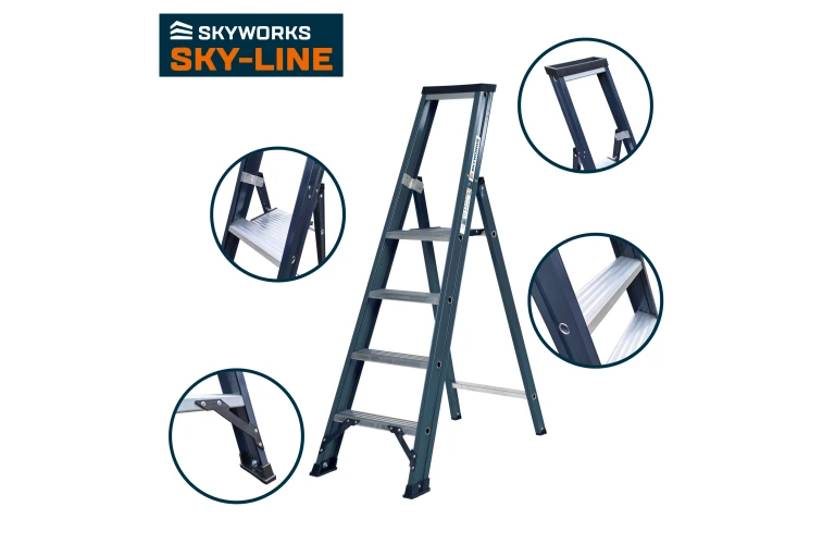 Bordestrap 5 treden Sky-Line