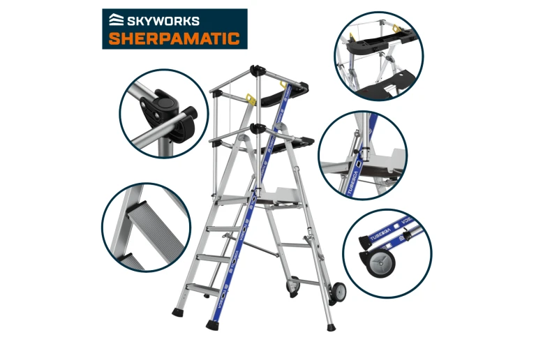 Platformtrap 3tr Sherpamatic BG