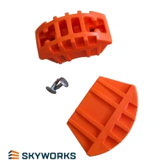 Trapslof 50mm oranje set