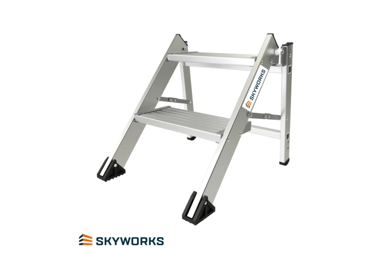 Werkplatform 2 treden Confort