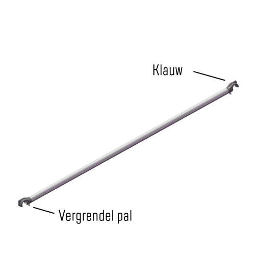 Schoor voor rolsteiger Schoor voor rolsteiger