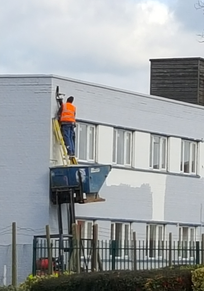 Waar is de hoogwerker gebleven Waar is de hoogwerker gebleven